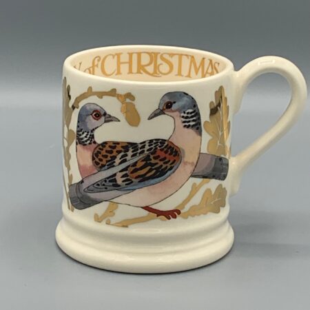 1/2 Pint Mug Two Turtle Doves B Keus