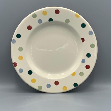 10 1/2 Inch Plate Polka Dot