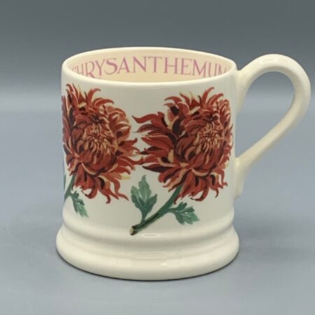 1/2 Pint Mug Chrysanthemum