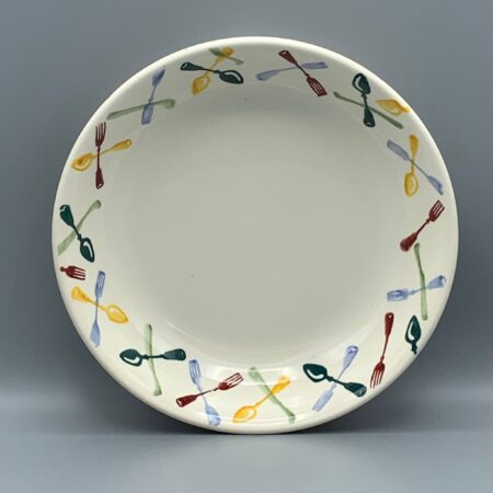 Medium Pasta Bowl Polka Knives & Forks