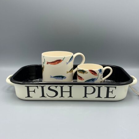 Enamel Roasting Dish 40cm Black Toast
