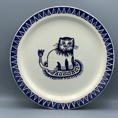 Serving Plate Lions