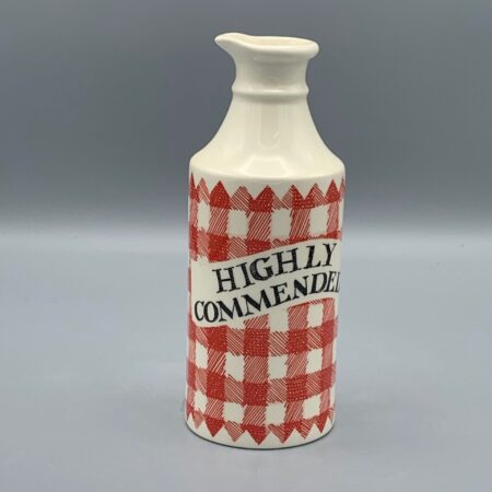 Ginger Beer Bottle Red Gingham