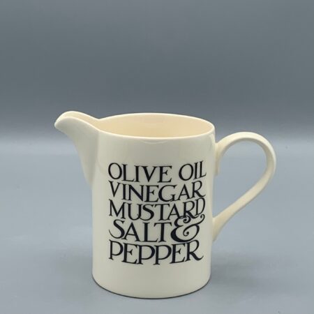 Small Straight Jug Black Toast