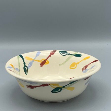 Cereal Bowl Polka Knives & Forks