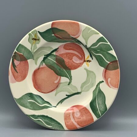 8 1/2 Inch Plate Peaches