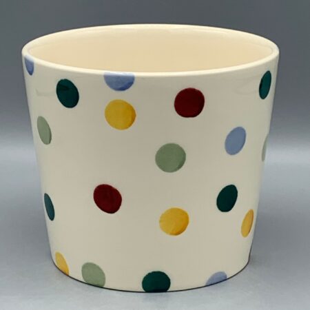 Small Plant Pot Polka Dot