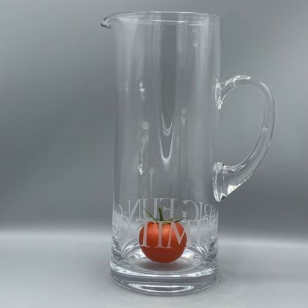 Cocktail Jug Glass Black Toast