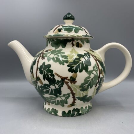 4 Mug Teapot Oak B Keus