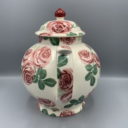 Gallon Teapot Pink Roses