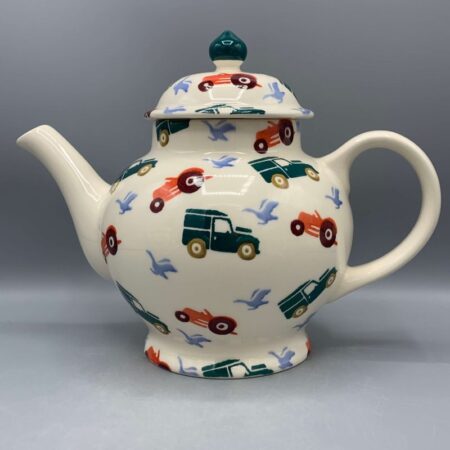 4 Mug Teapot Country Life B-Keuze
