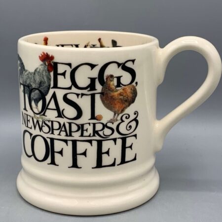 1/2 Pint Mug Rise & Shine Eggs & Toast