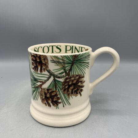 1/2 Pint Mug Trees & Leaves Scots Pine