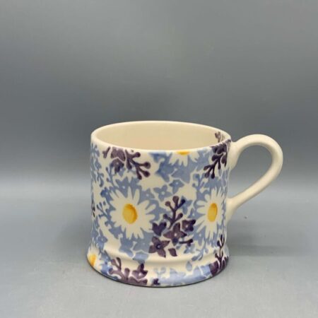 Small Mug Blue Daisy Fields