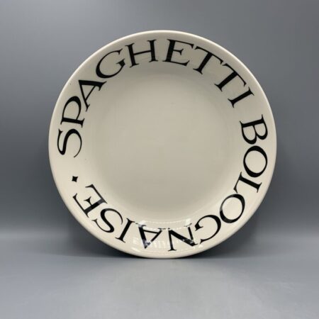Medium Pasta Bowl Black Toast