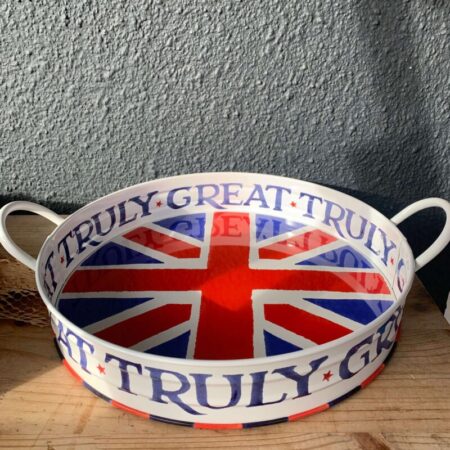 Large Handled Tin Tray Union Jack