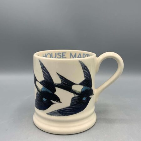 1/2 Pint Mug House Martin Swallow