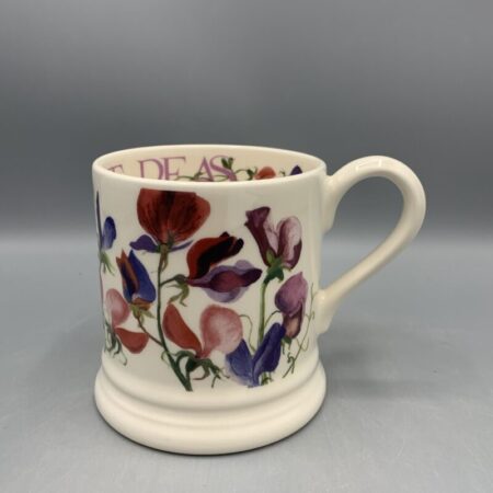 1/2 Pint Mug Sweet Pea Multi