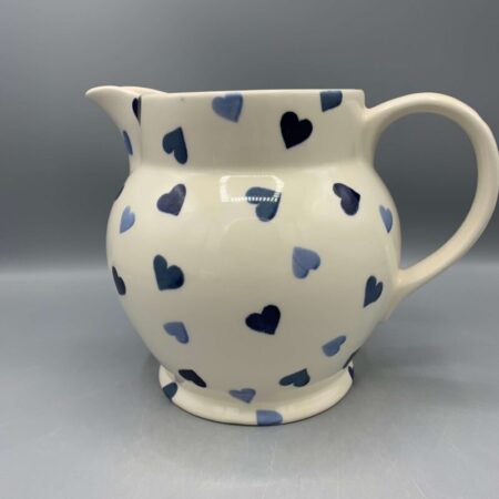 3 pint jug Blue Hearts B Keus
