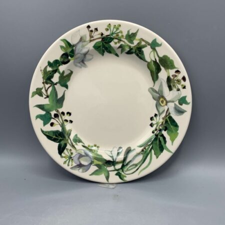 6 1/2 Inch plate Ivy