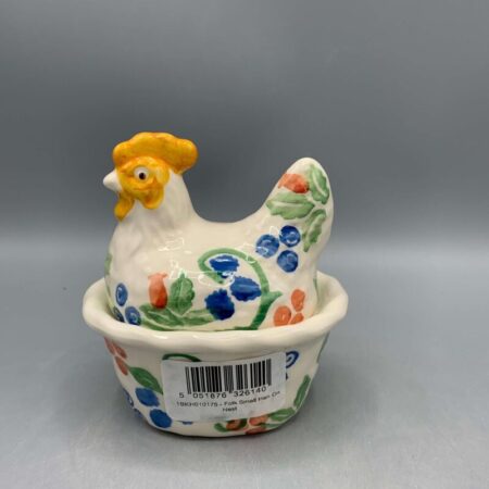 Small Hen On Nest Folk