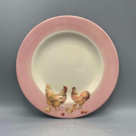 8 1/2 Inch Plate Chickens & Chicks