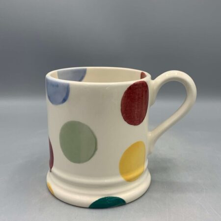 1/2 Pint Mug Big Polka Dots