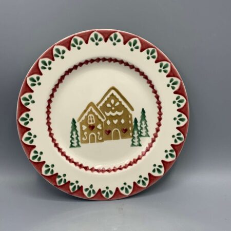 6 1/2 Inch plate Gingerbread
