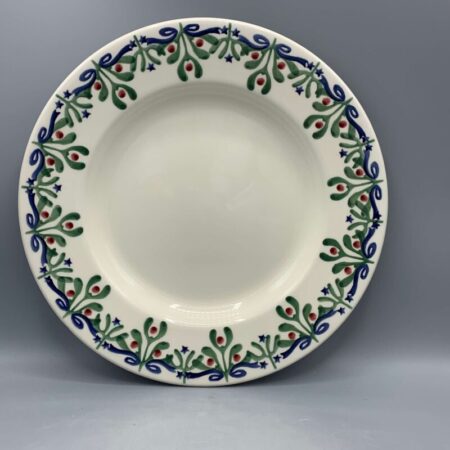 10 1/2 Inch Plate Mistletoe B Keus