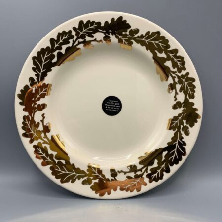 8 1/2 Inch Plate Gold Oak