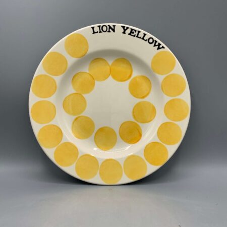 8 1/2 Inch Plate Lion Yellow Colour Palette B Keus