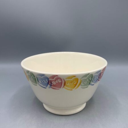 Small Old Bowl Love Hearts