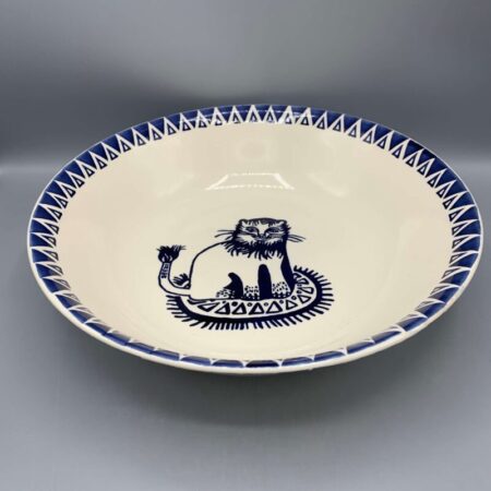 Large Dish Lions Mary Fedden