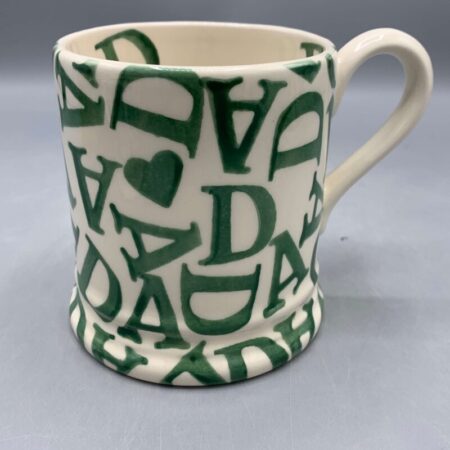 1/2 Pint Mug DAD Green