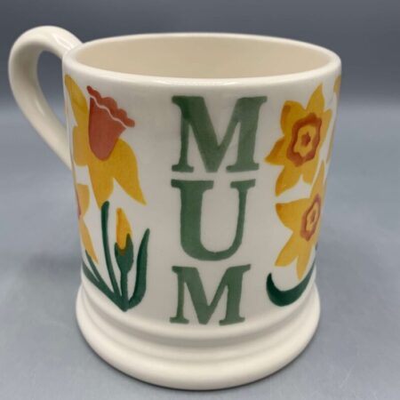 1/2 Pint Mug Daffodil Mum