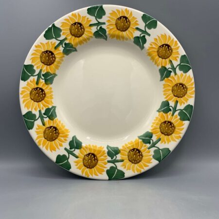 10 1/2 Inch Plate Sunflower