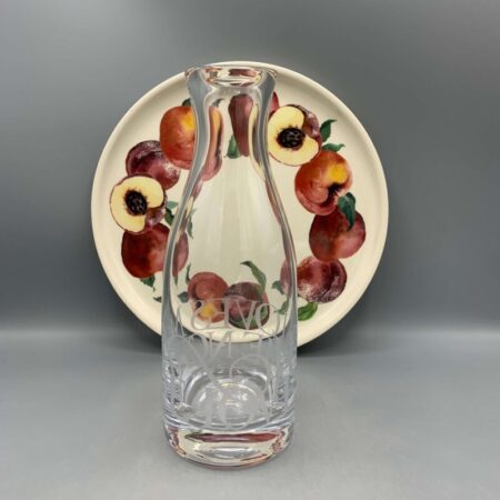 Carafe Glass Black Toast