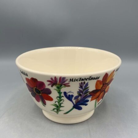 Small Old Bowl Autumn Flowers