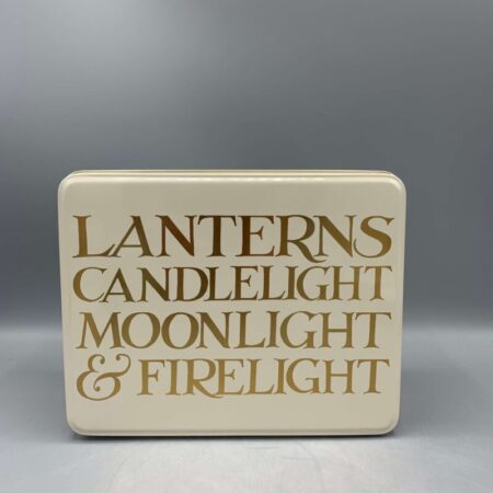 Medium Shallow Tin Gold Toast