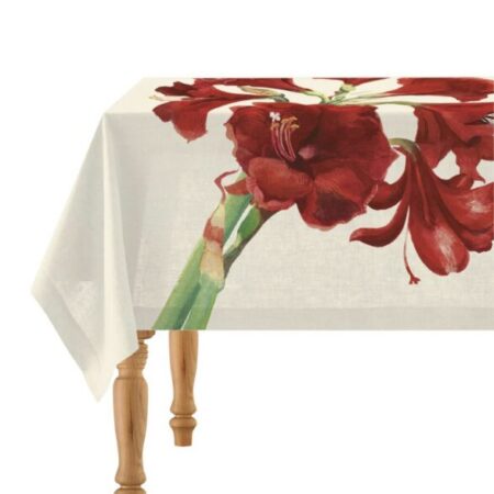 Tablecloth 156 x 250 Amaryllis