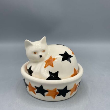 Small Cat On Basket The Wise Witches Black Cats